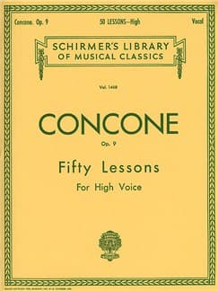 Fifty Lessons For High Voice Cover Image