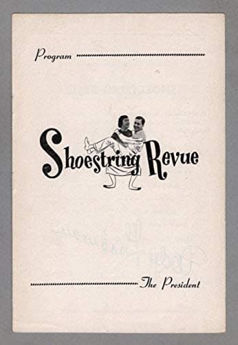 Shoestring Revue Cover Image