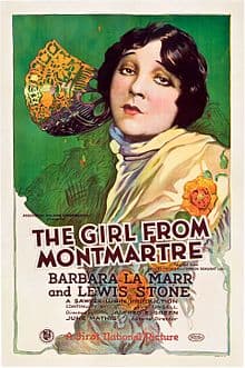 The Girl From Montmartre Cover Image